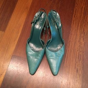 Kate Spade robin’s egg blue slingbacks sz 8